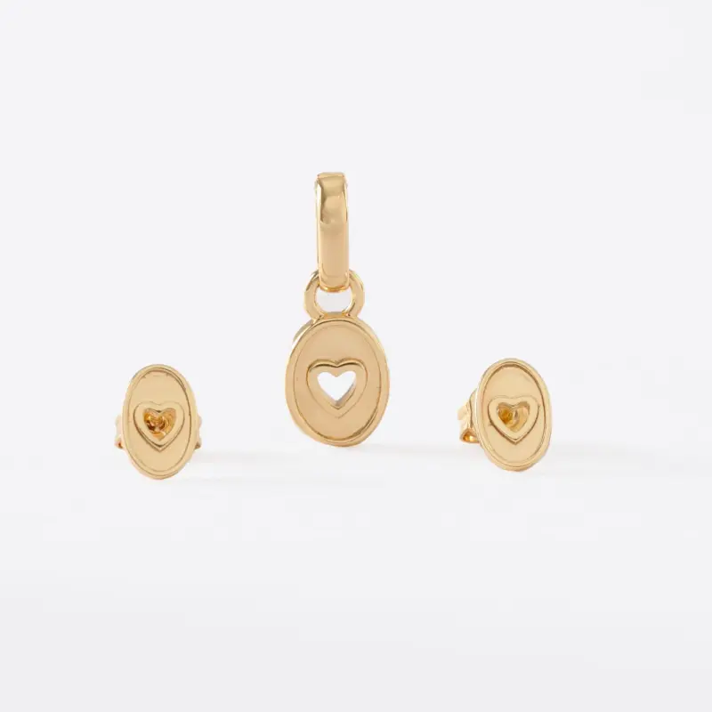C Conjunto Golden Love